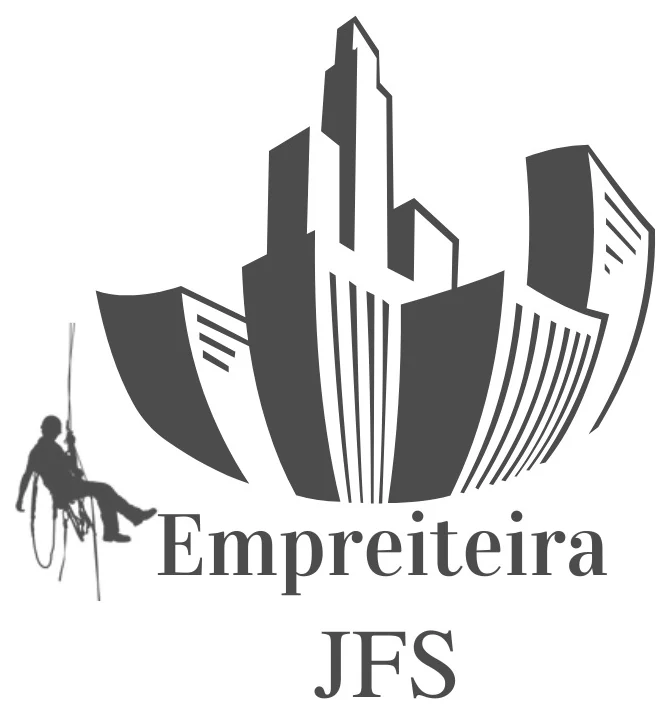 JFS Empreiteira — marca oficial com alpinista