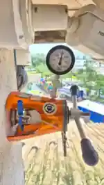 Photographic record of an anchor load verification at Rio 2 Shopping